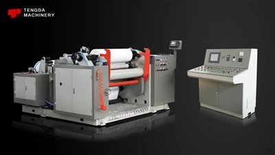 Peiriant Ail-weindio Bobbin Slitter Siafft Sengl